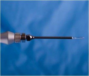 Die Lasersonde ist nur ca 2mm dick... Die Lasersonde ist nur ca 2mm dick...